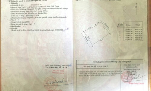 bán đất đường hẻm nguyễn thông giá đầu tư thuộc bình an tân bình thị xã lagi bình thuận