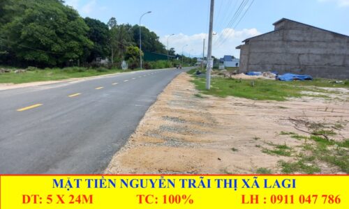 Bán Lô Đất Mặt Tiền Đường Nguyễn Trãi – Cơ Hội Đầu Tư Hấp Dẫn Tại Thị Xã Lagi, Bình Thuận