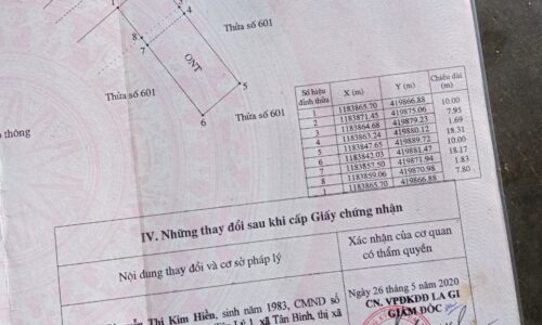 Lô Đất Vàng Đường Cù Chính Lan, Tân Bình, Lagi – Cơ Hội Đầu Tư Không Thể Bỏ Lỡ