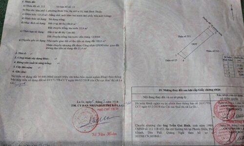 Cơ Hội Đầu Tư Đất Đẹp Tại Phường Tân An, Thị Xã Lagi, Bình Thuận
