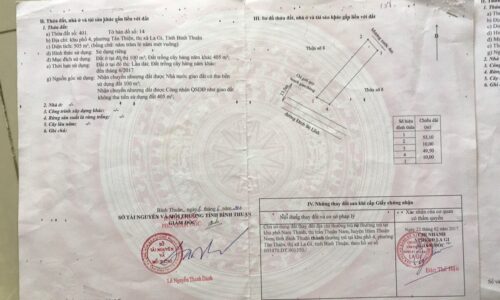 Cơ Hội Đầu Tư và Xây Dựng Tại Lô Đất Mặt Tiền Đinh Bộ Lĩnh, Lagi – Bình Thuận