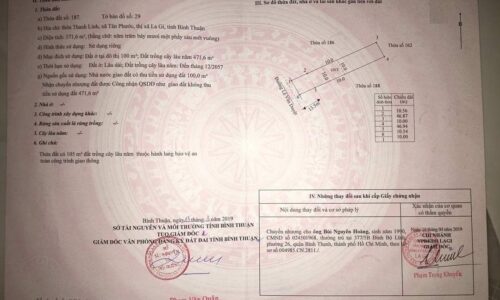 Tìm kiếm Lô Đất Hoàn Hảo? Hãy Xem Ngay Lô Đất Mặt Tiền Lê Văn Duyệt, Tân Phước, Thị xã Lagi, Bình Thuận!