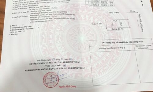 Tận dụng Cơ Hội Đầu Tư Bất Động Sản Tại Tân Phước Lagi, Bình Thuận